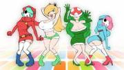 Koopa girl, shy gal, piranha plants girl