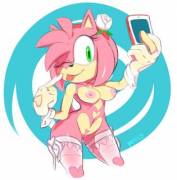 Amy showing off her new clothes [MarTheDog]