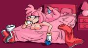 Amy on Bed (Pallet)