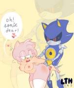 Amy X Metal Sonic