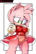 Amy's Rubber Dress [Argento]