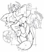 Insert "go fuck yourself" joke here (Tails x FemTails) [erosuke]