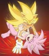 Maximum pleasure (Super Sonic x Amy) [RaitoSarudoi]