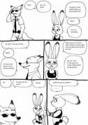 [MF] Judy in heat comic (by furaffinity.net/user/bernielover)