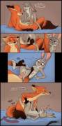 New Judy X Nick comic, unknown artist