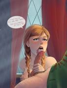 Princess Anna discovers the joys of sucking cock (Ssup)