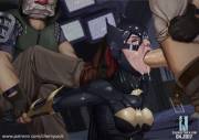 Batgirl facefucked (CherrySock)