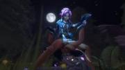 Futa Maeve and futa Io by the moonlight (Derringer)