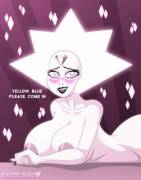 White Diamond trying to celebrate Valentine's Day