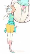 Pearl with a buzz about her