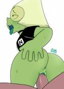 Peridot Takes A Ride