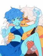 Jasper getting better use of Lapis's powers [BDSM]