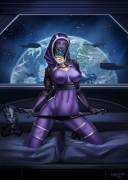 Tali Pinup by Evulchibi