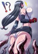 Tifa Lockhart - Tentacle ambush! (Bobcaters) [Final Fantasy]