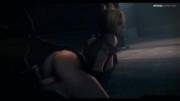 3D CG: Harley Quinn in Some Prison Love with the Dark Knight