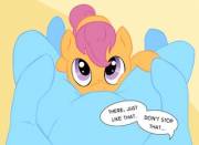 Scootaloo X Rainbow Dash (x/post r/ClopClop)