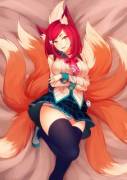 Academy Ahri by Ricegnat