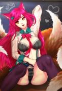 Academy Ahri by Esther