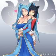 Ahri x Sona