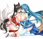 More Ahri and Sona