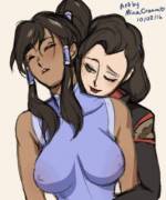 Asami cops a feel (minacream)