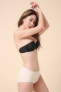 Lee Chae Eun (190913) Black Light Brown Undies