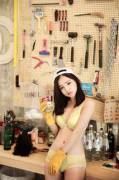 Lingerie model Haneul