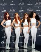 KARA (Youngji, Gyuri, Seungyeon &amp; Hara) in all white