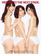 Kashiwagi Yuki, Oshima Yuko and Watanabe Mayu