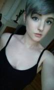 Cute pale girl