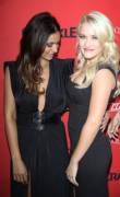 Emmanuelle Chriqui and Emily Osment (LQ)