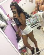 Short blanco