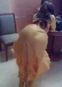 Bent over sexy Arab girl shaking Big Ass