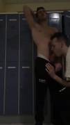 Sucking dick in the locker room (X-Post /r/menslockerroom)