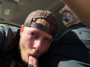 Sucking while driving (X-Post /r/menincars)