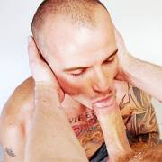 Sucking on the head