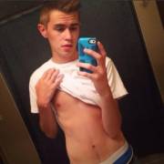 Sexy twink selfie