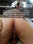 Sloppy seconds.