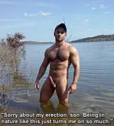 At the lake