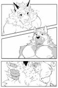 A short comic [0rang3 and 5razor]