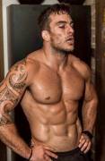 Sweaty alpha stud