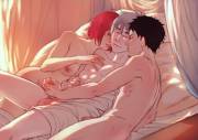 Shirayuki Threesome