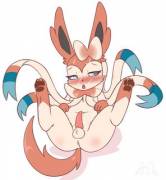 Cute Sylveon (bunnybits)