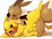 Eevee x pikachu (dagasi)