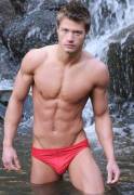 Red speedo