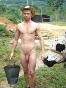 Farm hand. (NSFW)