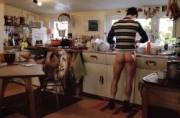 Doing the washing up