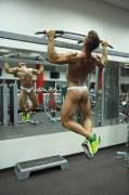 Pull-ups In a Thong