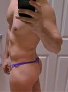 Purple Thong