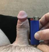 Me vs lighter... a narrow victory